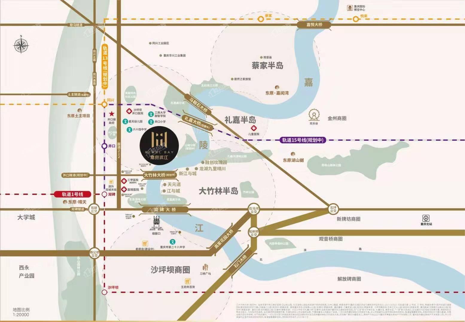 嘉阅滨江位置图