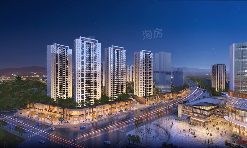 贵阳经开吾悦广场效果图