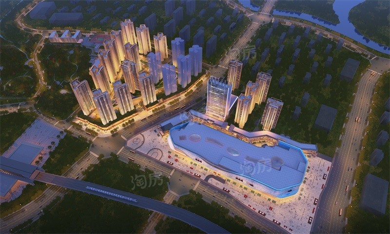 贵阳经开吾悦广场效果图