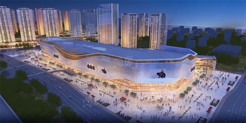 贵阳经开吾悦广场效果图