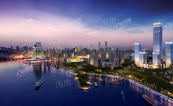江北嘴重庆国金中心效果图