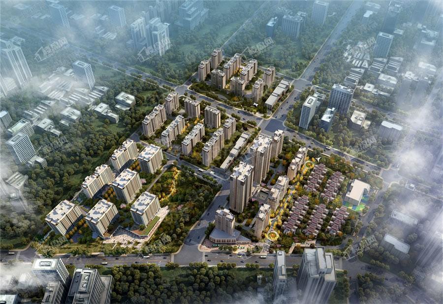 新城春山拾鸣效果图