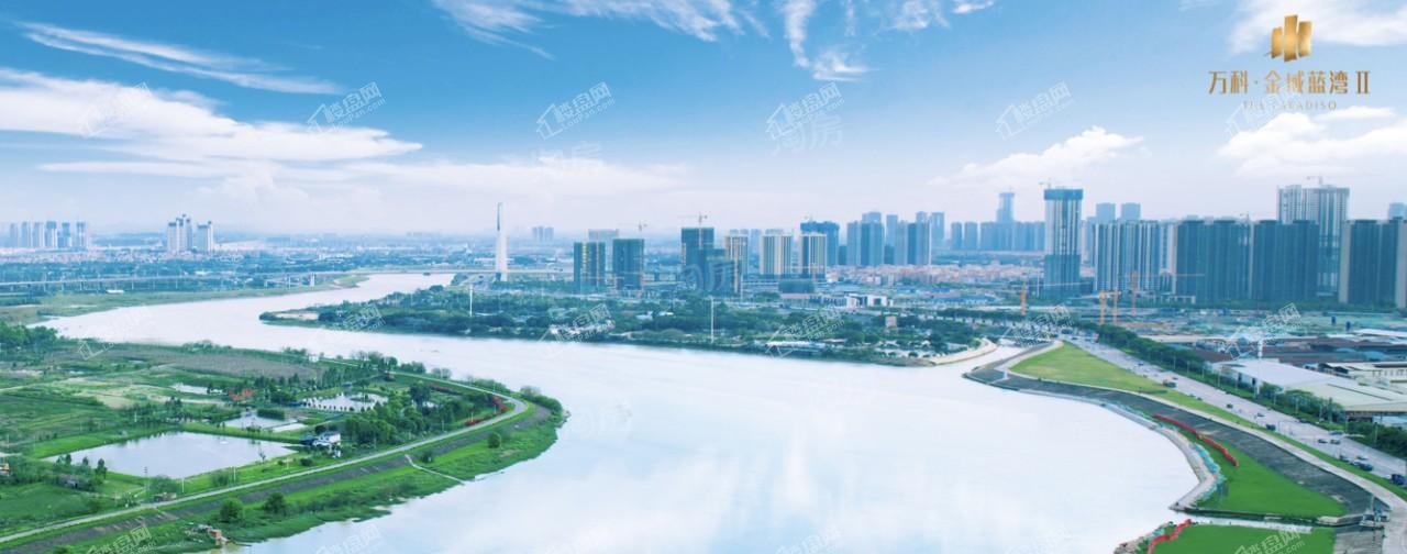 万科金域蓝湾实景图