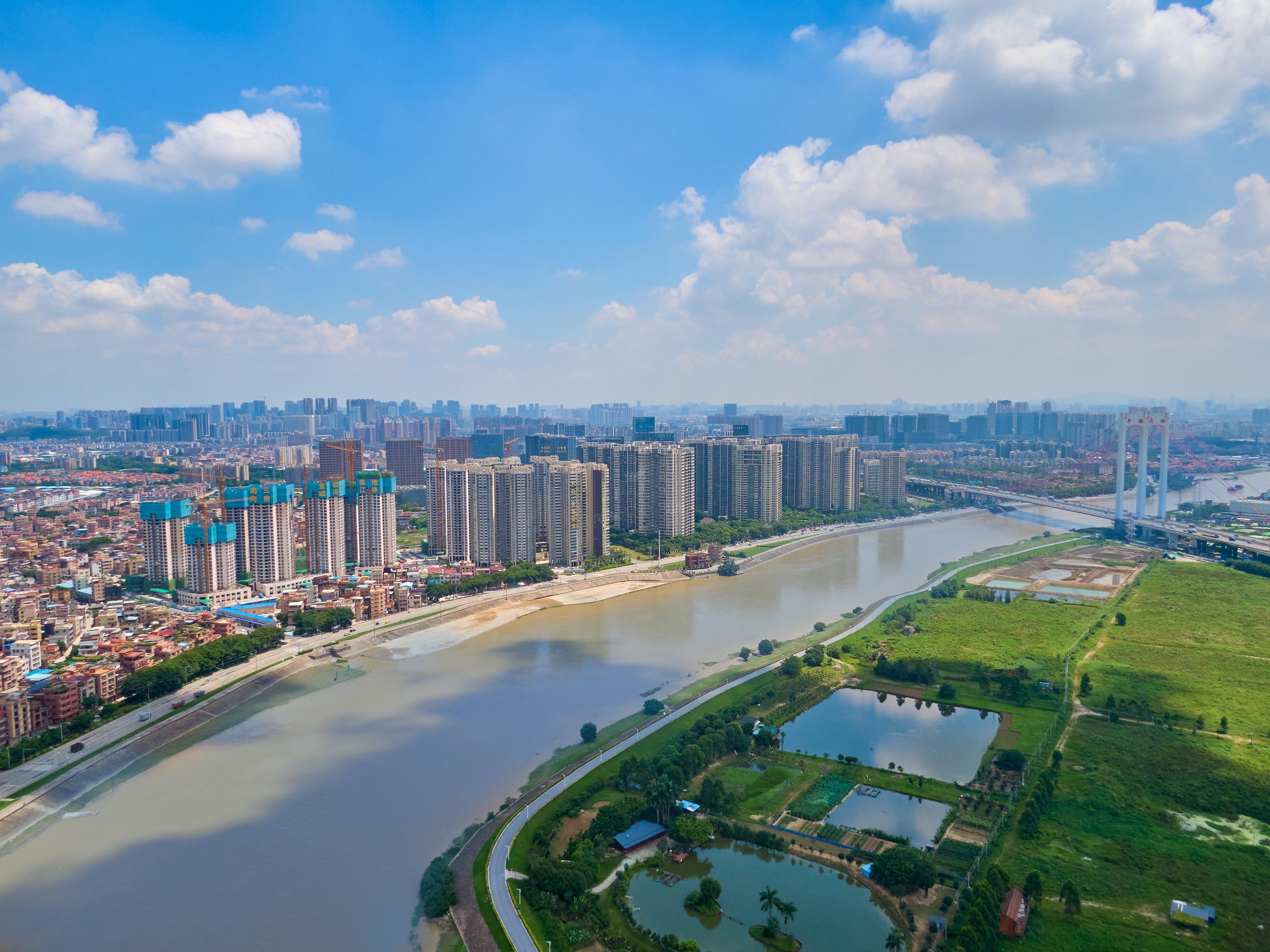 万科金域蓝湾实景图