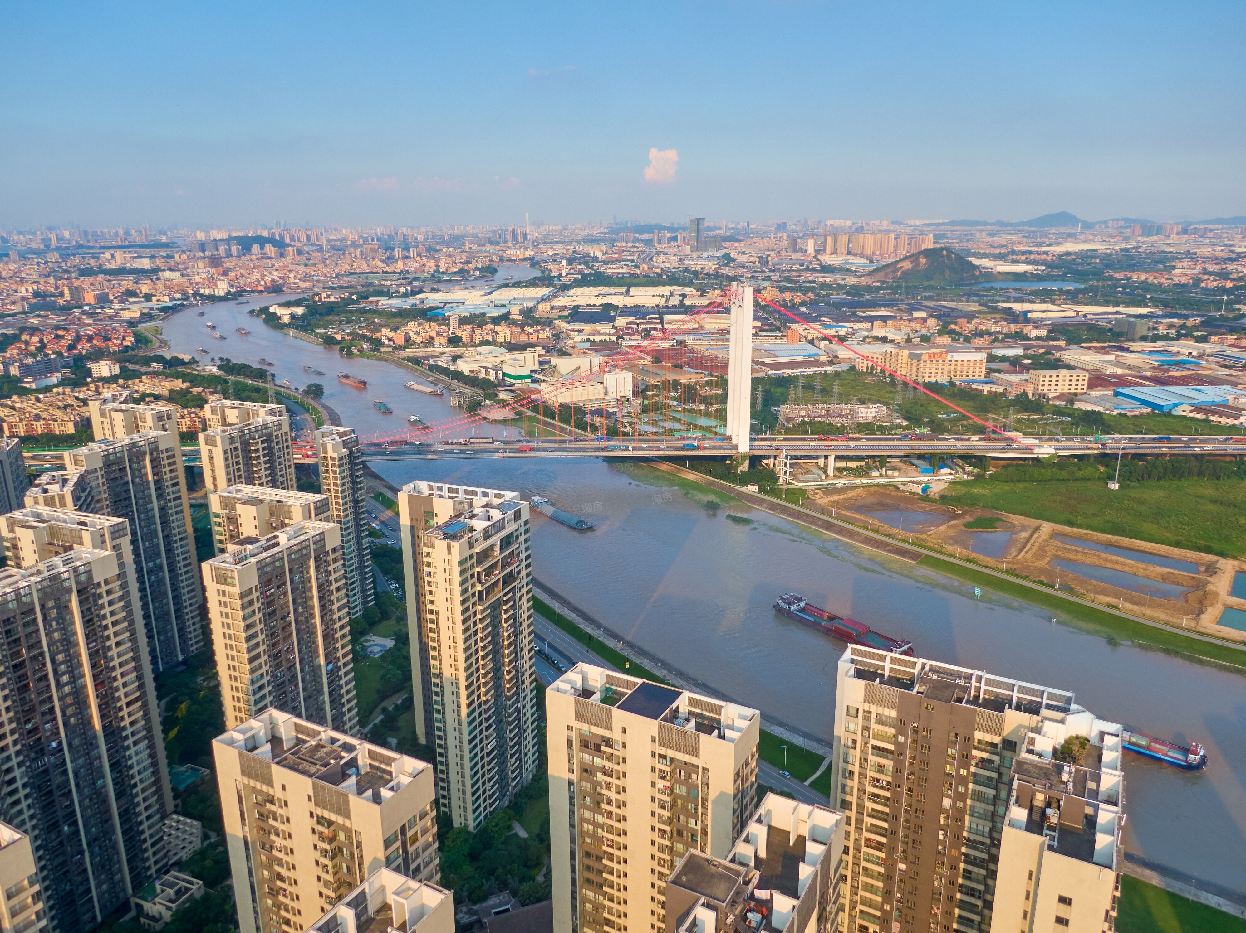 万科金域蓝湾实景图