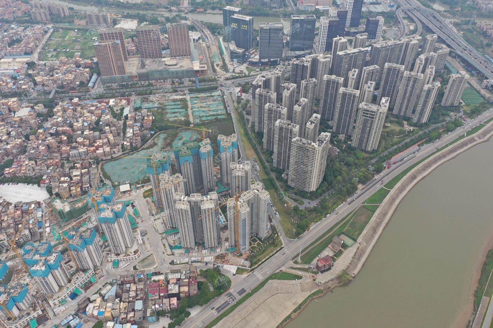 万科金域蓝湾实景图