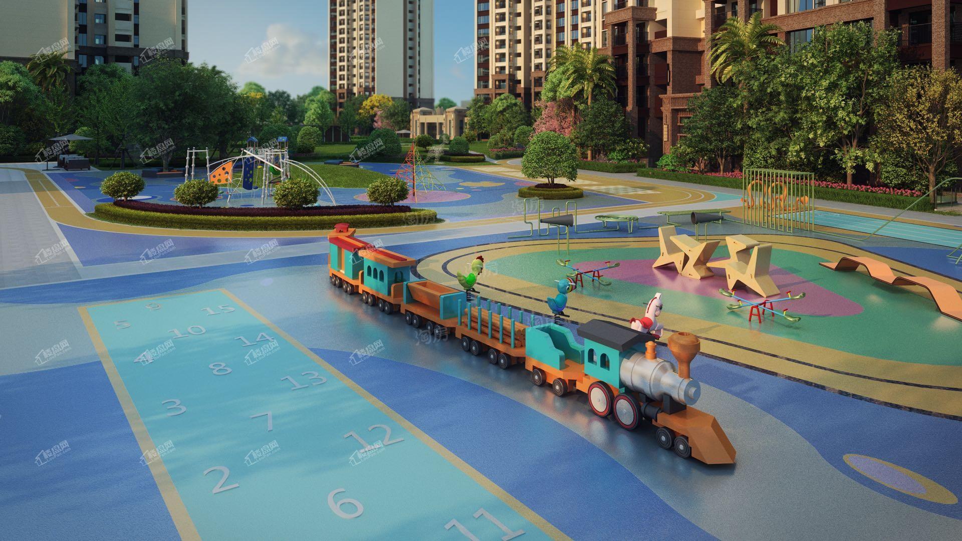 中国铁建领秀公馆实景图