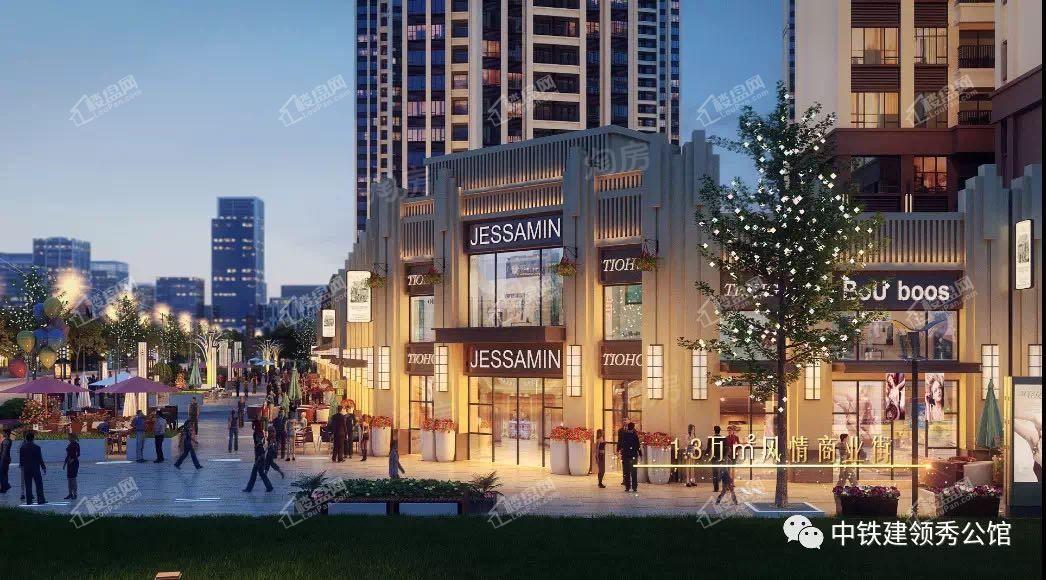 中国铁建领秀公馆配套图