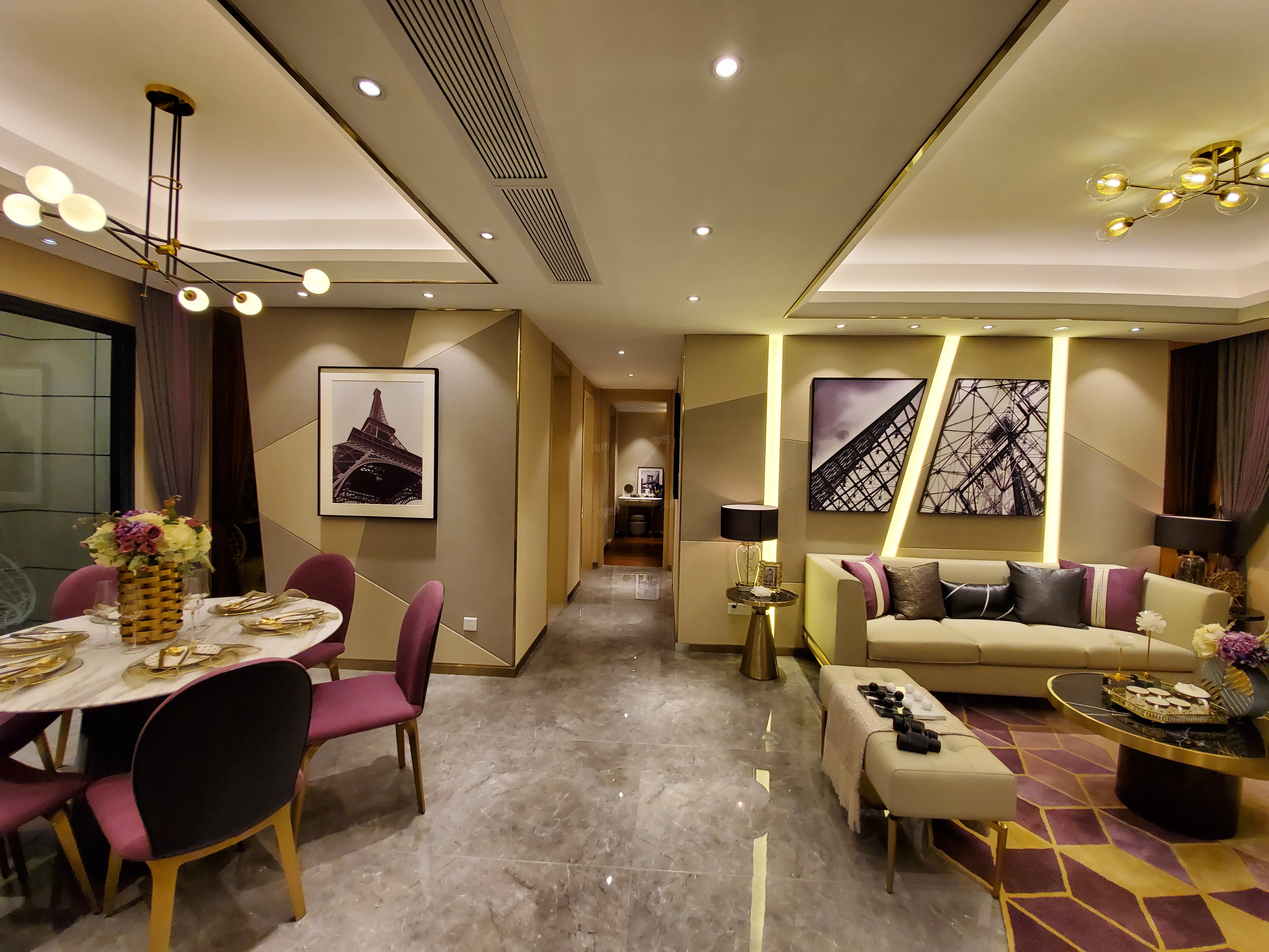 中国铁建领秀公馆样板间