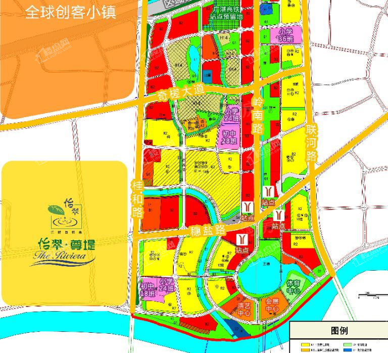 怡翠尊堤位置图