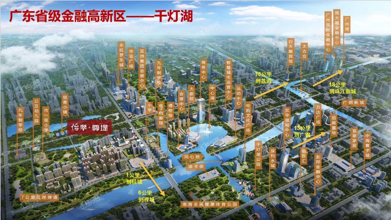 怡翠尊堤位置图