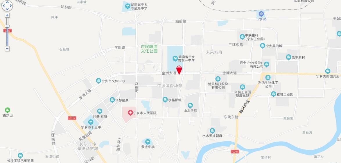 金钟·美墅湾位置图