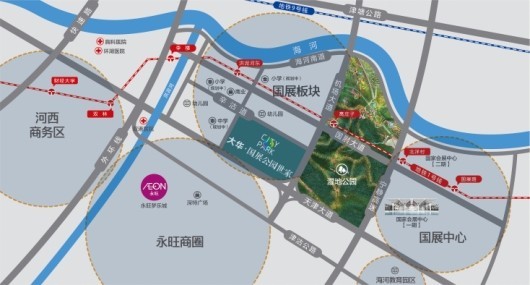 大华国展公园世家位置图