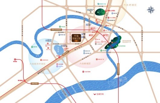 中海棠城公馆位置图