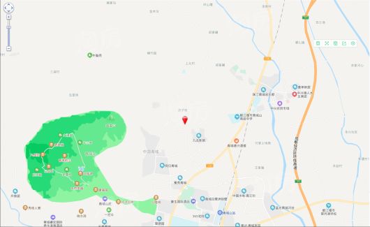 青城溪村位置图