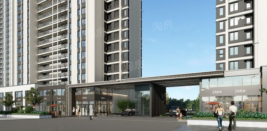 综合商场:大唐购物中心周边规划奥园誉景湾位于西咸新区泾河新城泾干