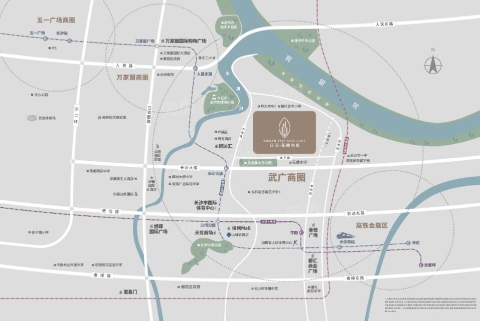 06月长沙楼市热门楼盘榜单：江河·花楸与光、星发·东宸花园、聚恒科技园热度最高！