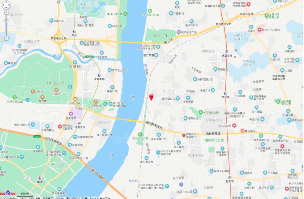 印湘江·New288位置图