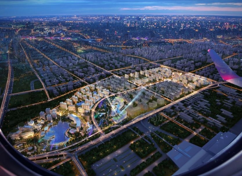 华远金科·空港国际城效果图