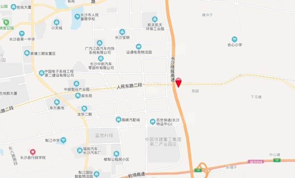 华远金科·空港国际城位置图