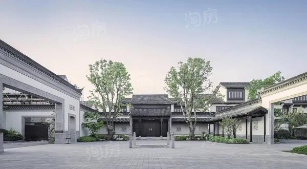 绿城·晓荷江南实景图