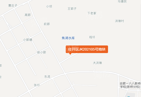 华侨城JK202105号地块位置图