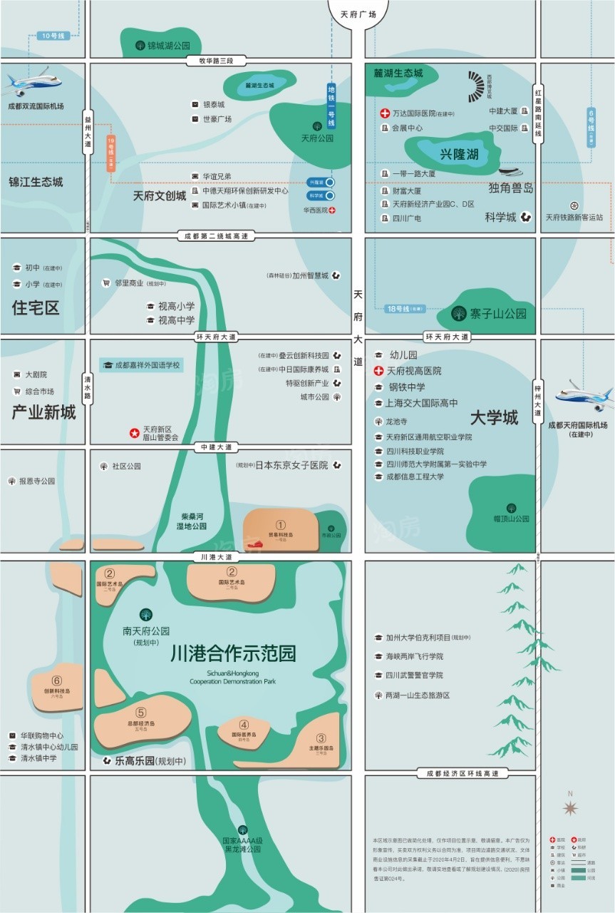 川港合作示范园位置图