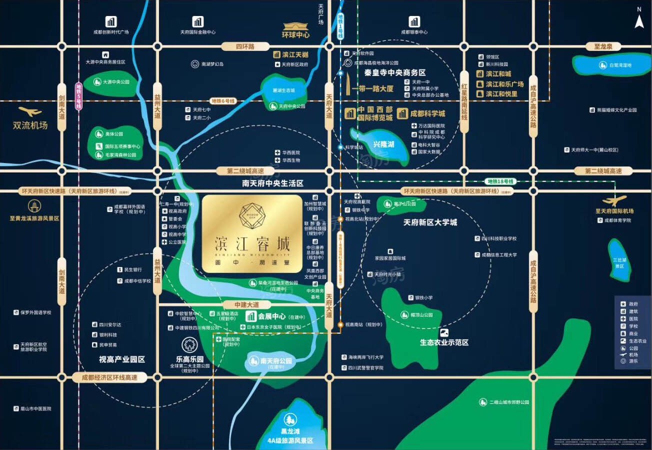 滨江睿城位置图