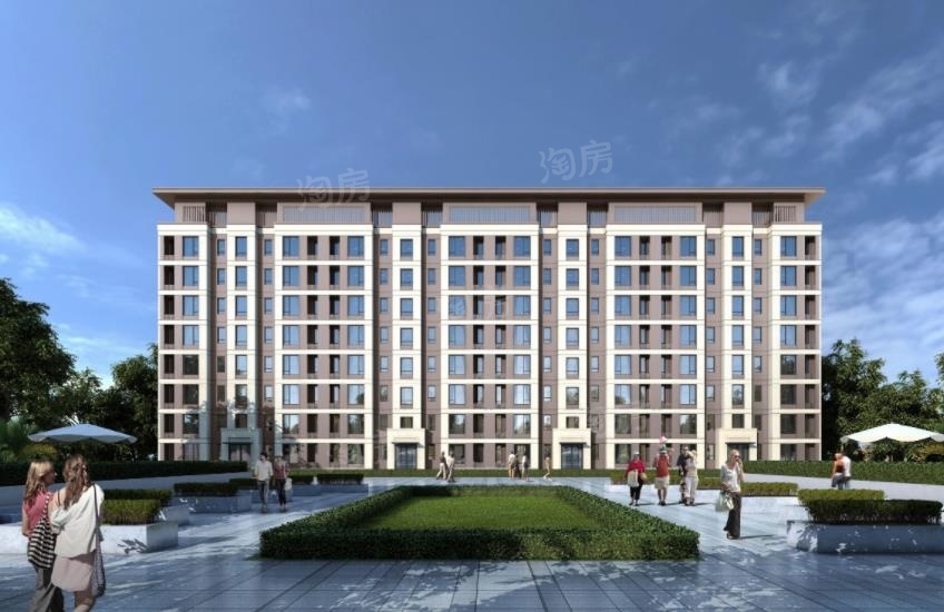 地铁中建·玖樾府效果图