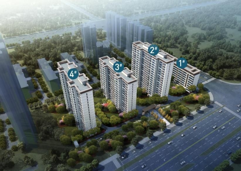 地铁中建·玖樾府效果图