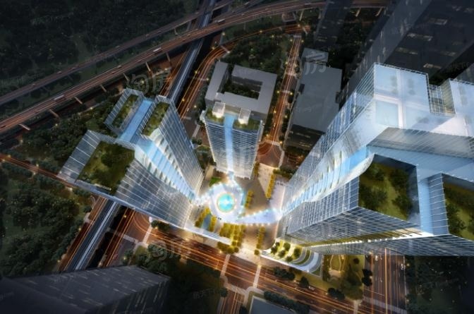 武汉城建光彩国际效果图