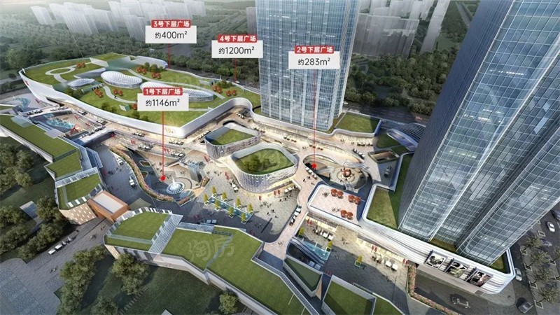 南昌人气好房|联泰万悦汇时代中心绿化好吗?实地探访值得一看