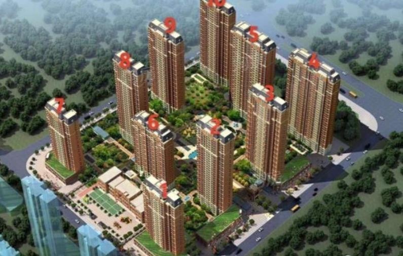 朝阳首府慧园效果图