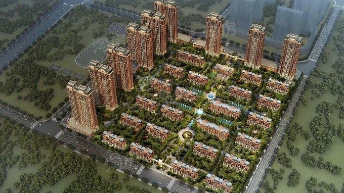 朝阳首府慧园效果图