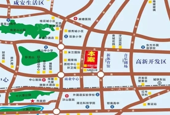 藏龙府邸位置图