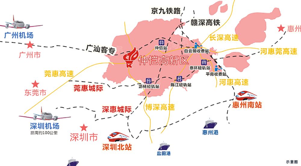 惠州佳兆业城市广场位置图