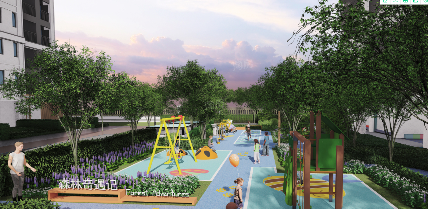 世茂璀璨风华效果图