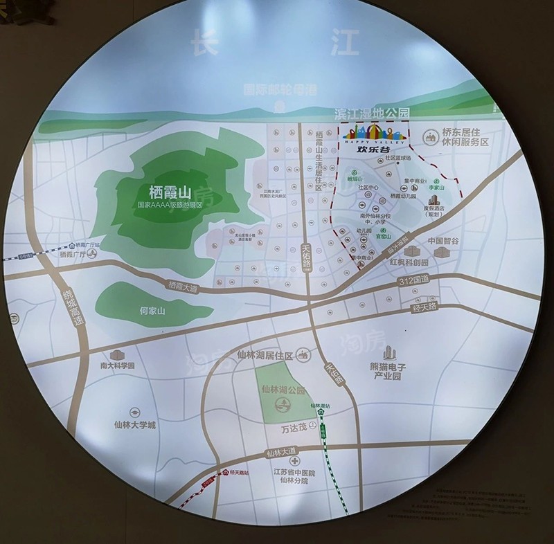 华侨城翡翠天域位置图