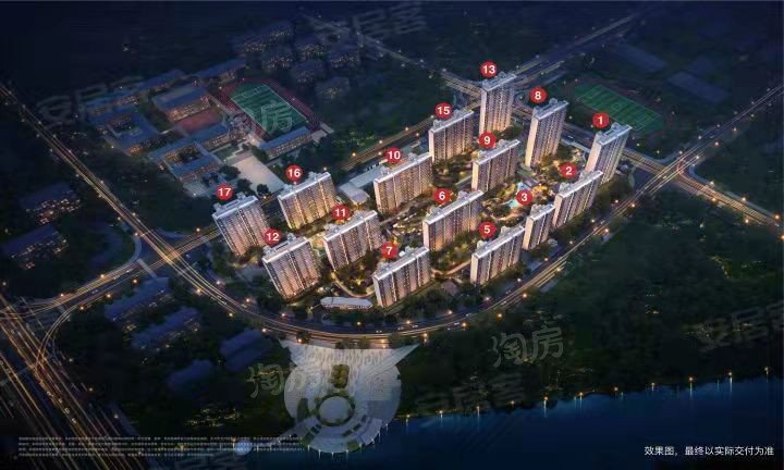 龙湖粼云上府主力户型为89㎡-143㎡