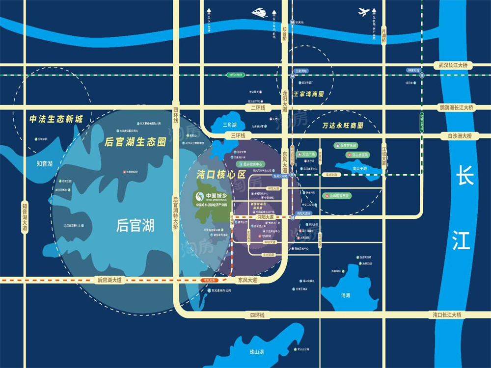 中国城乡·香樾洲位置图