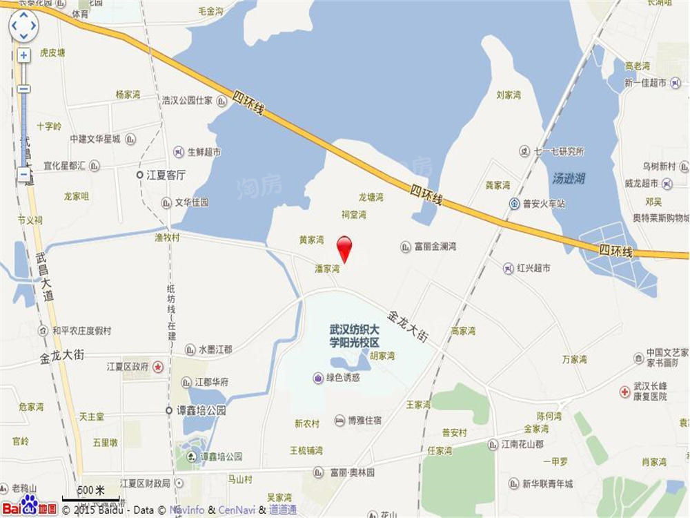 中锐滨湖尚城位置图