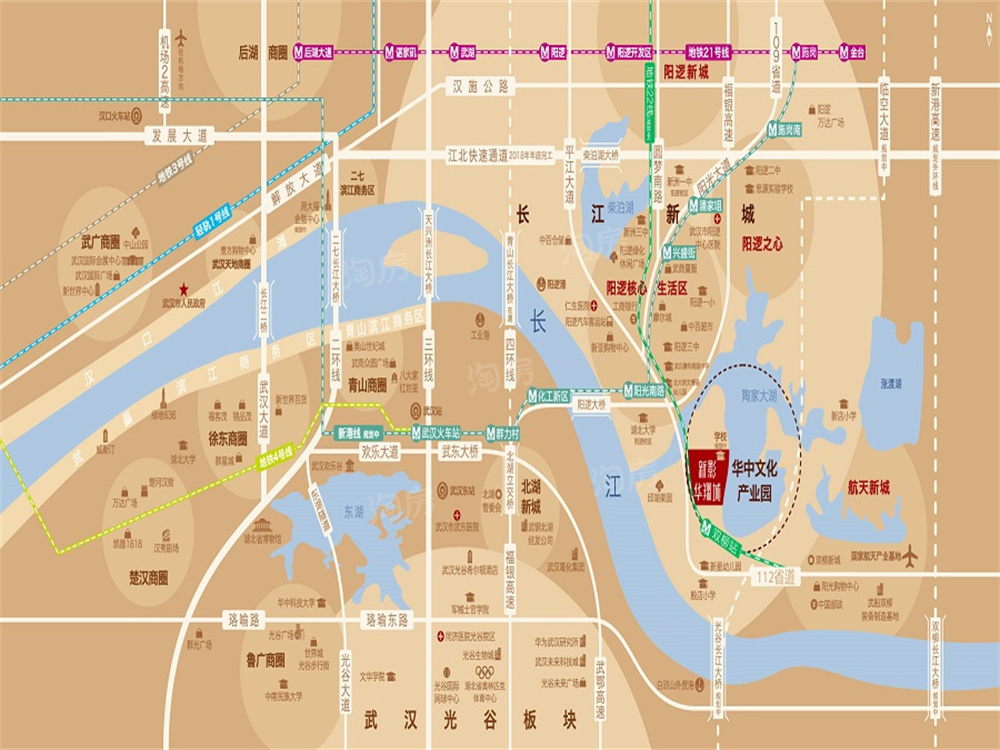新影华翔城位置图