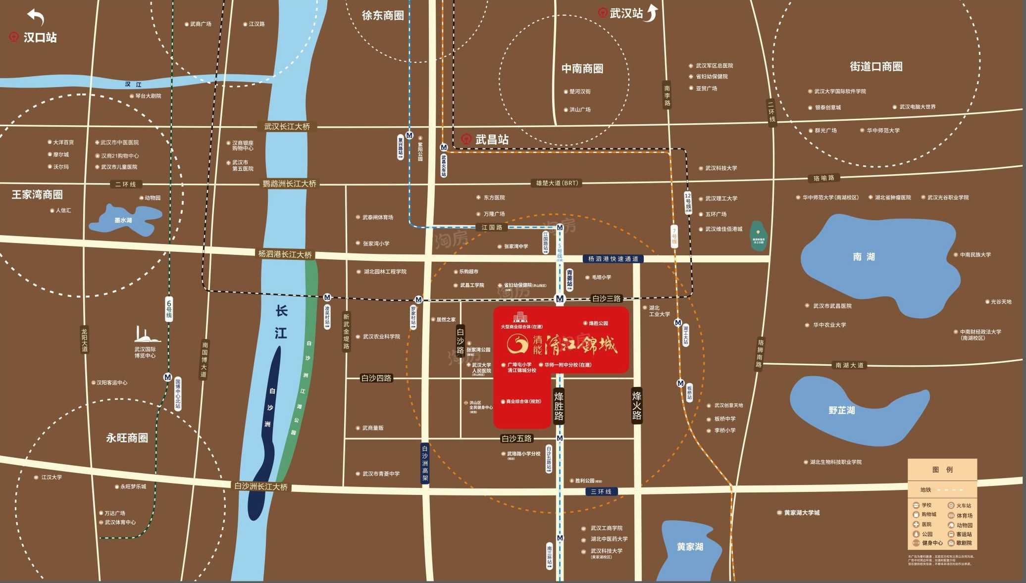清江锦城位置图