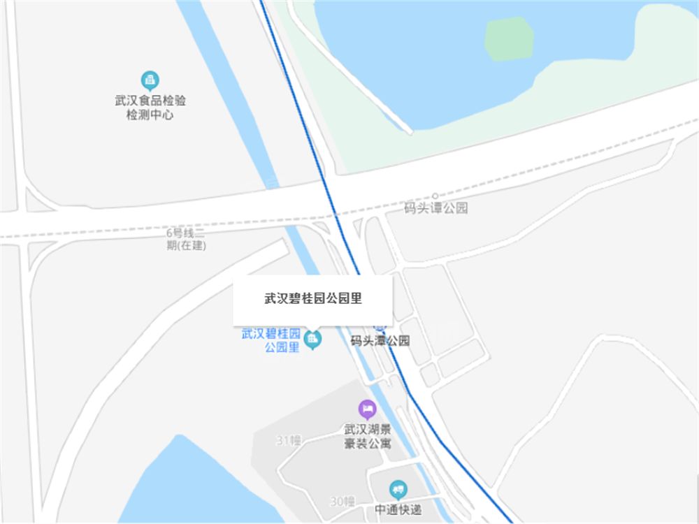 武汉碧桂园公园里位置图