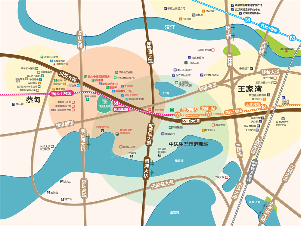 中国核建锦城位置图