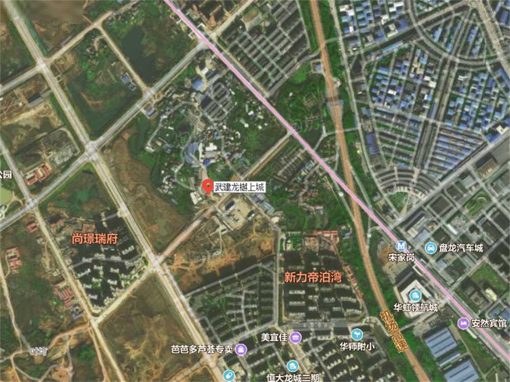 武汉城建龙樾上城位置图
