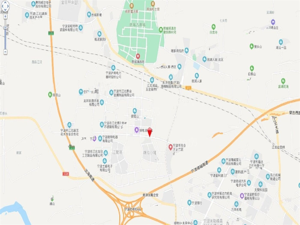 宁波·湖光天樾位置图