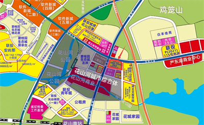 武汉花山规划图片