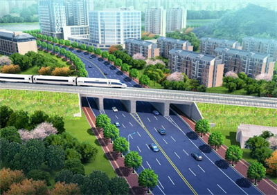 长沙丽江路过京广铁路涵洞拓改项目主线顺利实现通车