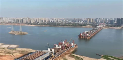 加速推进！南昌九龙湖赣江上的这2座大桥正在施工！